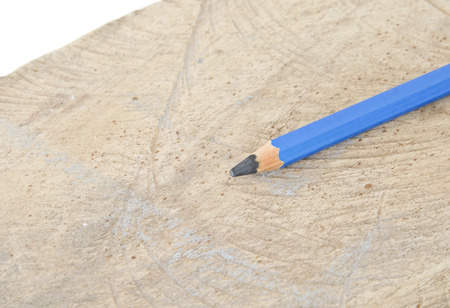 Pencil on wooden.の写真素材