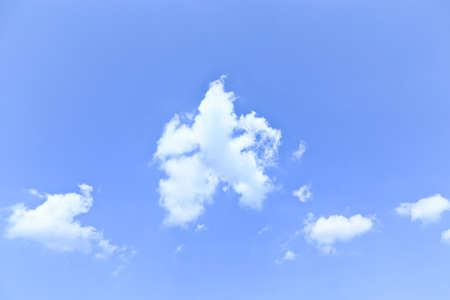 blue sky clouds