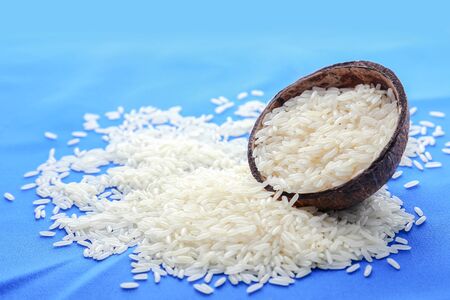 Grain riceの写真素材