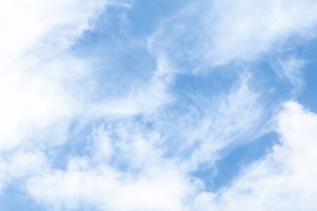 Sky and white cloud.の写真素材