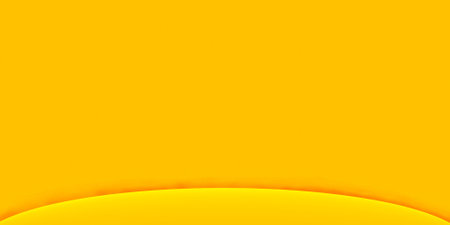 Yellow paper background. Abstract background with copy space for text or imageの写真素材