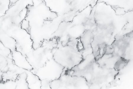 White marble texture with natural pattern for background, design or artworkの写真素材