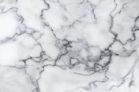 White marble texture with natural pattern for background, design or artwork