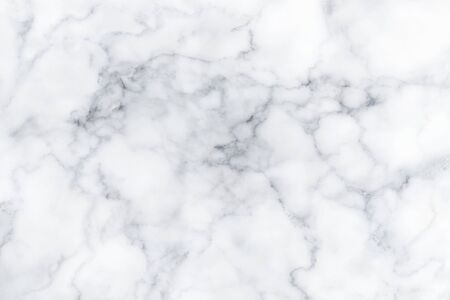 White marble texture with natural pattern for background, design or artwork