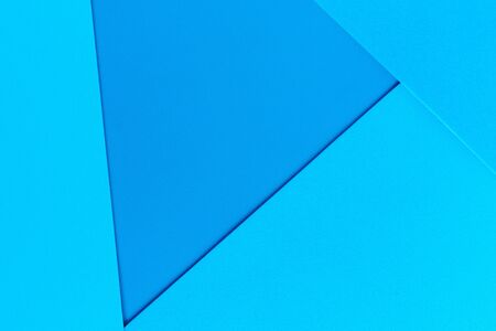 Abstract blue pastel colored paper texture minimalism background, colorful paper patternの写真素材