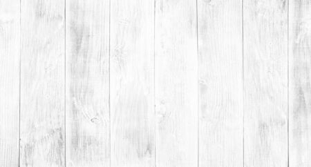 White wood floor texture and background.の写真素材