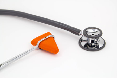 medical item  on white backgroundの写真素材