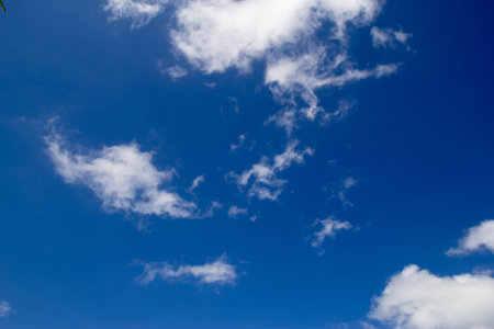 cloud and blue skyの写真素材