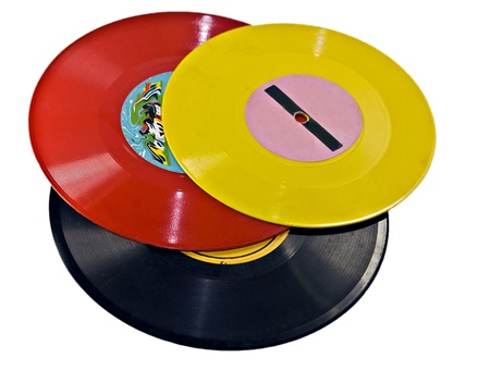 Old recordsの写真素材