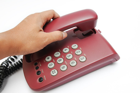 Old telephone,concept for communication and customer serviceの写真素材