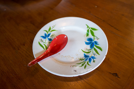 Plate retro, Thai traditional dishes.の写真素材