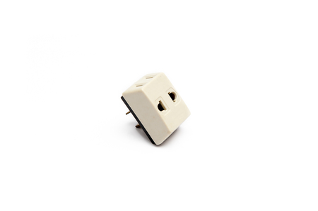 Plug adapter, power supplies On a white background