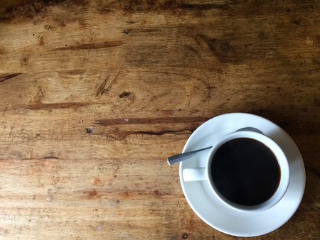 Coffee cup in the morningの写真素材