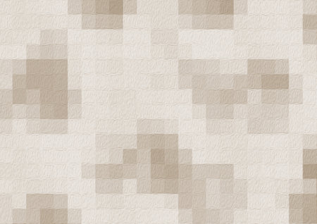 Abstract dark and light brown colors mosaic for texture background and backdrop. Graphic design with...