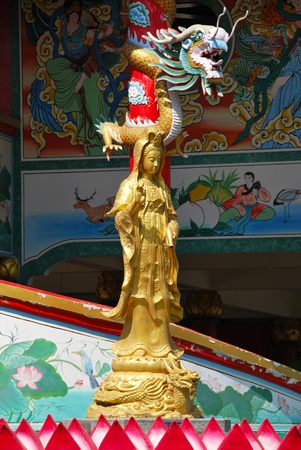 Guan Yin in Chiang Mai province thailandの写真素材