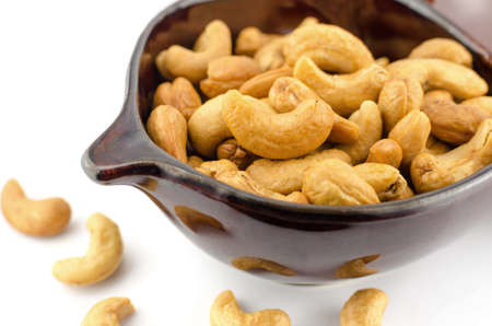 Roasted Cashew nuts are salty