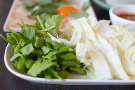 Yummy vegetables for hot potの写真素材