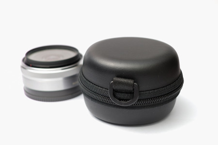 wide angle len with protectorの写真素材