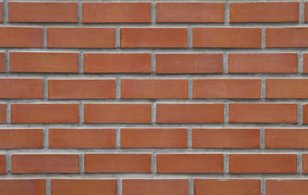 Brick wall new condition horizontal medium distance zoom