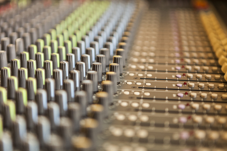 knobs on the sound controller