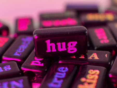 word written on plastic block motivation conceptの写真素材