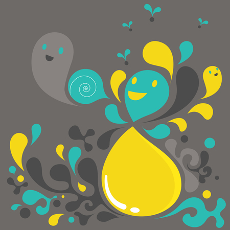 Art bubbleのイラスト素材