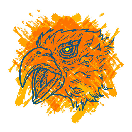 Eagle Art Fireのイラスト素材