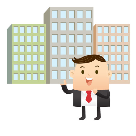 Business Buidingのイラスト素材