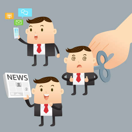 Business communicationのイラスト素材