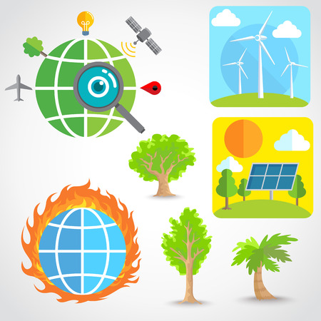 Global Eco Treeのイラスト素材