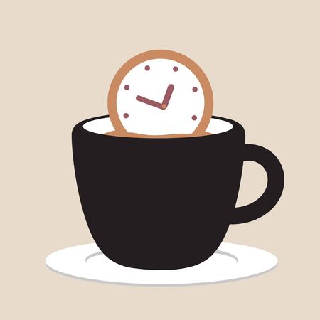 Coffee Timeのイラスト素材