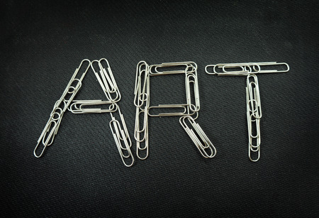 Art from paperclipの写真素材