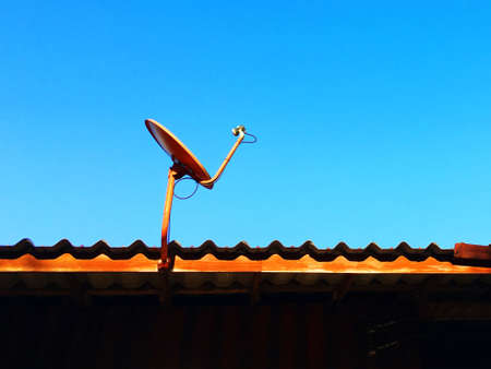 Satellite dishの写真素材