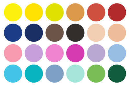pastel series color set pattern backgroundのイラスト素材