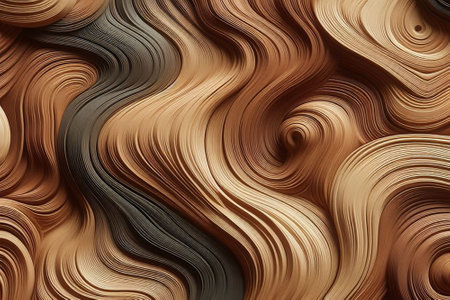 The texture of the brown wooden planksの素材