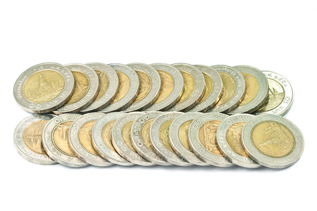 Thailand coins money の写真素材