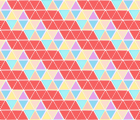 Hexagon seamless pattern backgroundのイラスト素材