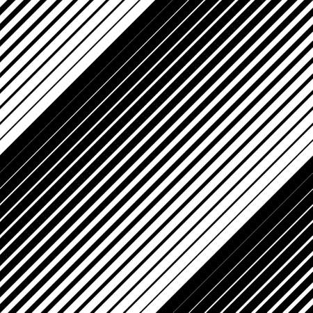 Black and white geometric seamless pattern with line, abstract background, vector, illustration.