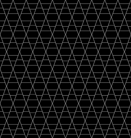 Black and white geometric seamless pattern. Abstract background. Vector seamless pattern.のイラスト素材