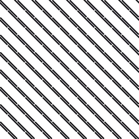 Black and white geometric seamless pattern modern stylish. Abstract background. Vector seamless...