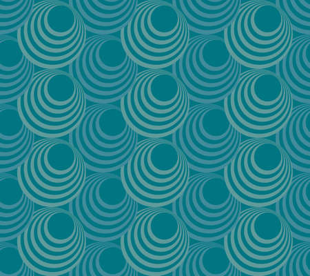 Geometric circle seamless pattern. Vector illustration. Abstract background.のイラスト素材