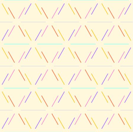 Geometric seamless pattern background with line. Abstract background. Vector seamless pattern illustration.のイラスト素材