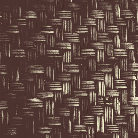 Abstract creative background of wickerwork pattern. Bamboo weave texture for design.