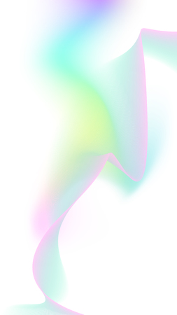 Abstract colorful creative wave line background. 16:9 ratio format.のイラスト素材