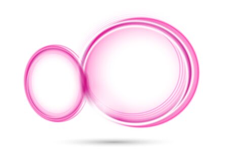 Abstract infinity symbol isolated on white background.のイラスト素材