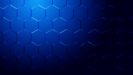 Abstract blue light and shade creative technology background. Vector illustration.のイラスト素材