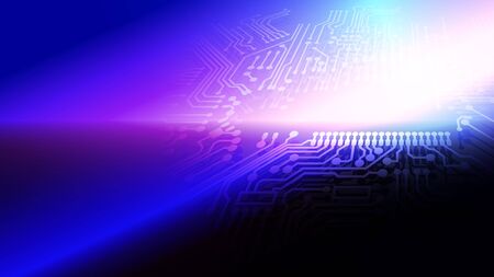 Cloud computing technology concept abstract background. Vector illustration.のイラスト素材