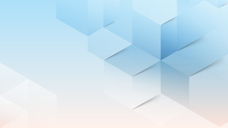 Abstract blue light and shade creative background. Vector illustration.