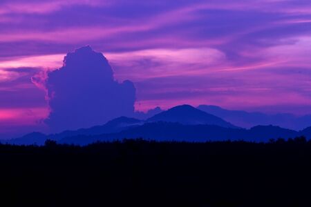 Beatiful light in sunset.