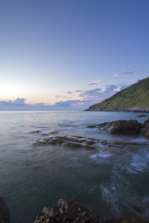 Beatiful sea scape in Thailand.の写真素材
